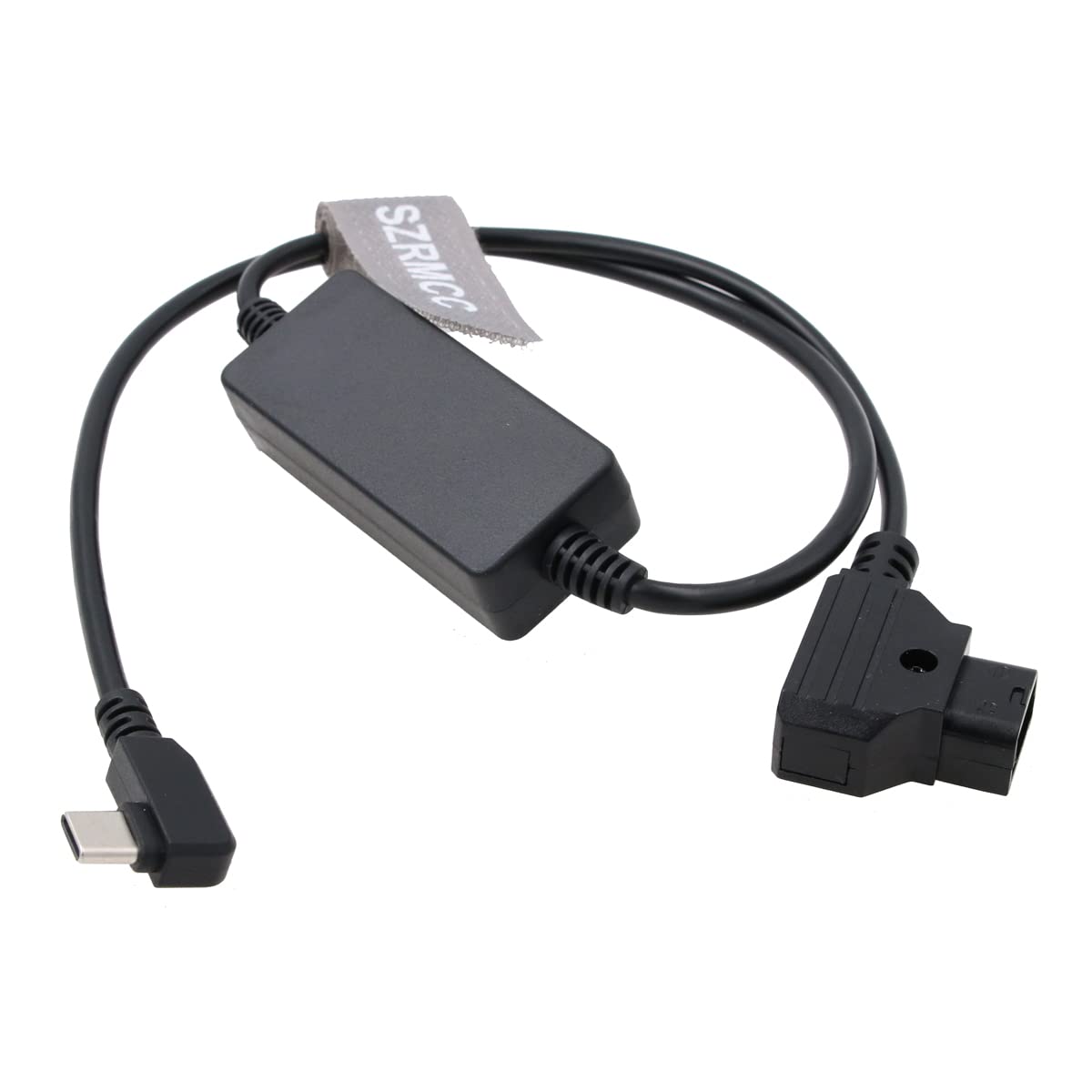 Szrmcc Mobile Phone Pad Tablet Mac Book Device Usb C Type C To D Tap Pd Quick Charging Power Cable For V Mount Gold Mount Battery Powertap (Right Angle Usb C)