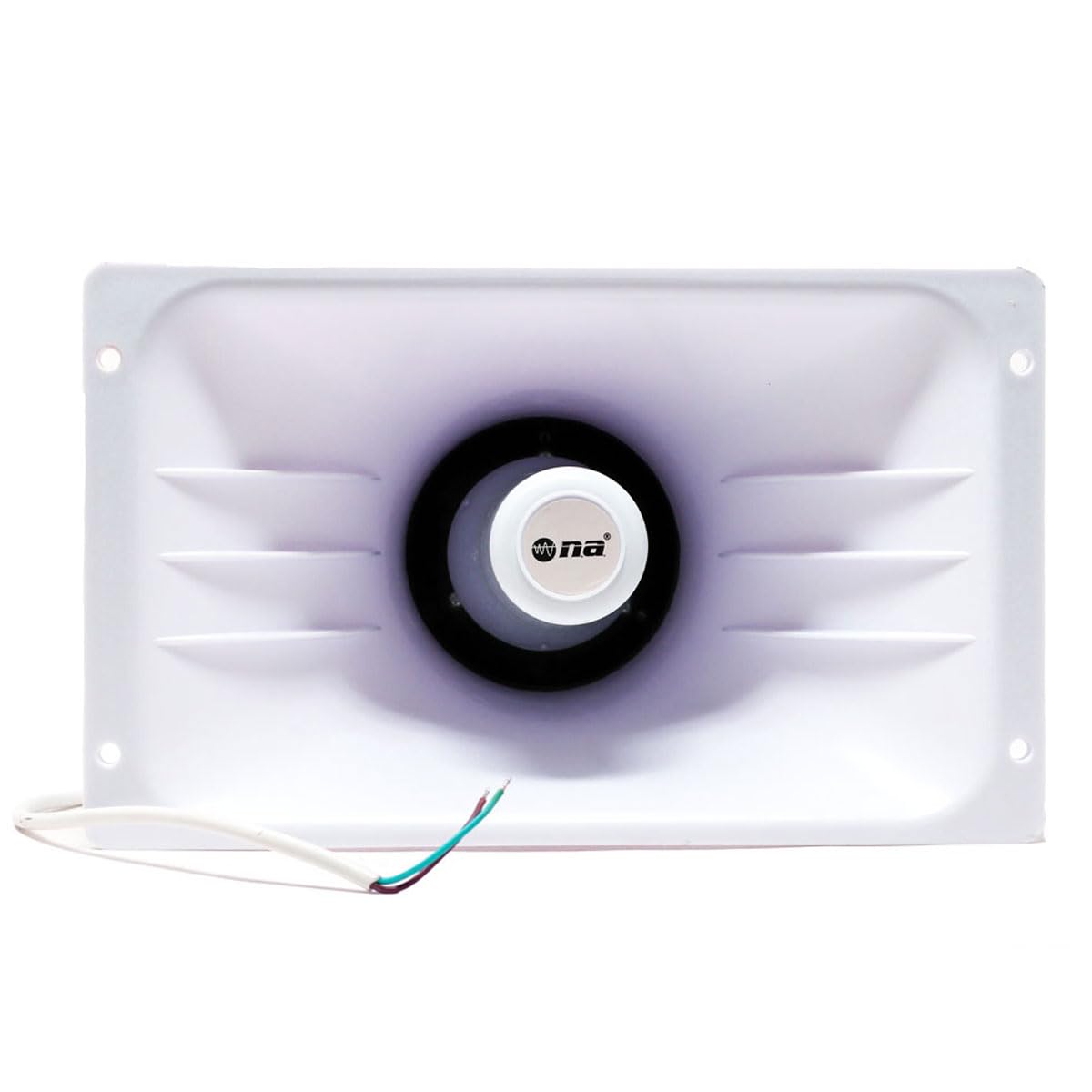 Pa Power Horn Speaker 50W Rms Indoor Outdoor 100 Watt Max Power 1 Pack