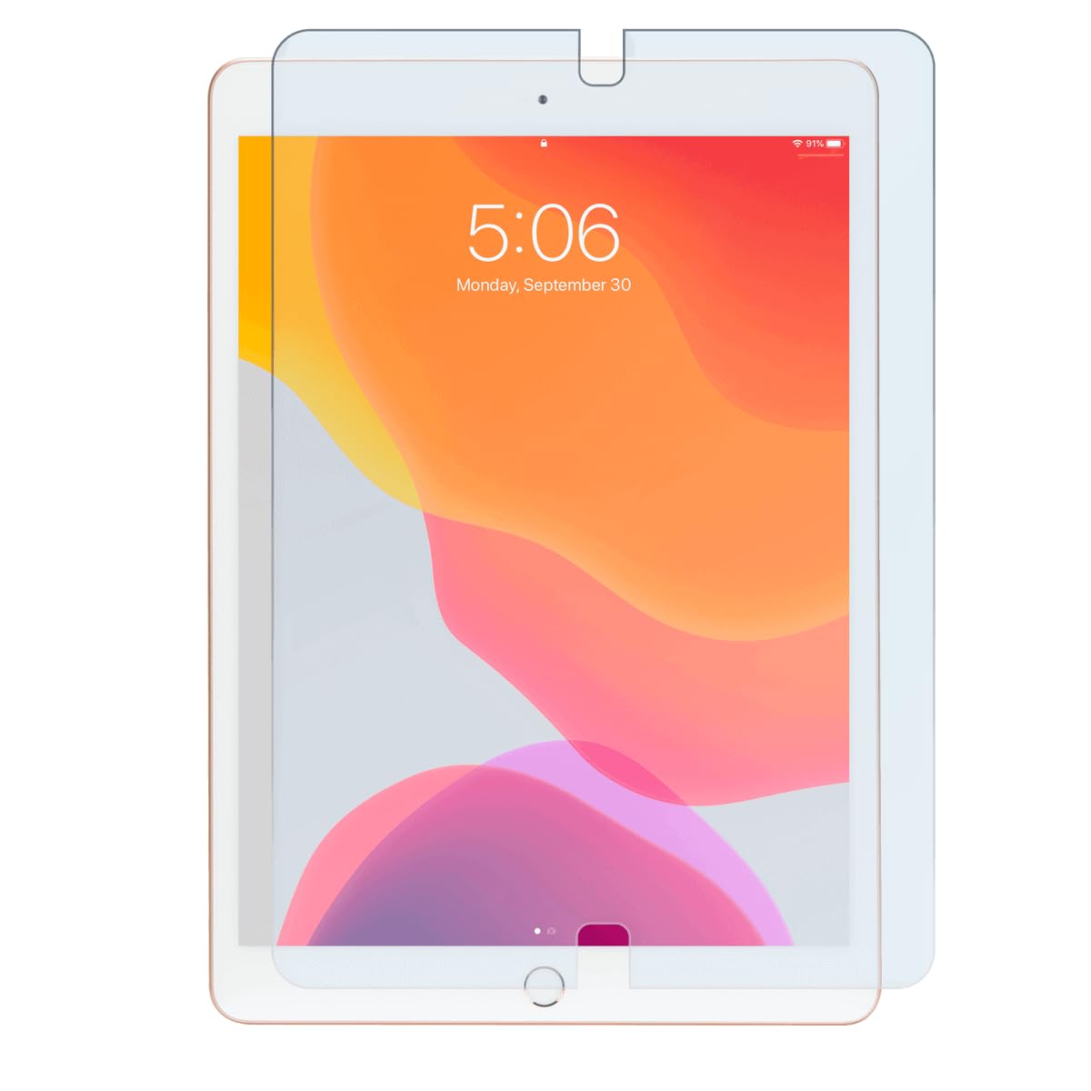 Tempered Glass Screen Protector for iPad (9th/8th/7th gen.) 10.2-inch
