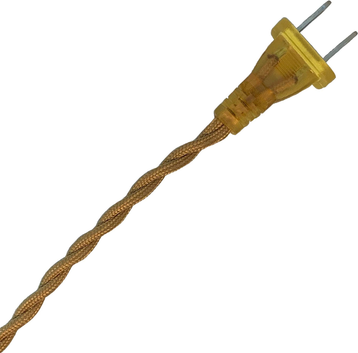 Royal Designs, Inc. 8Ft Twisted Rayon Lamp Cord With Nema 15P Plug, St ...