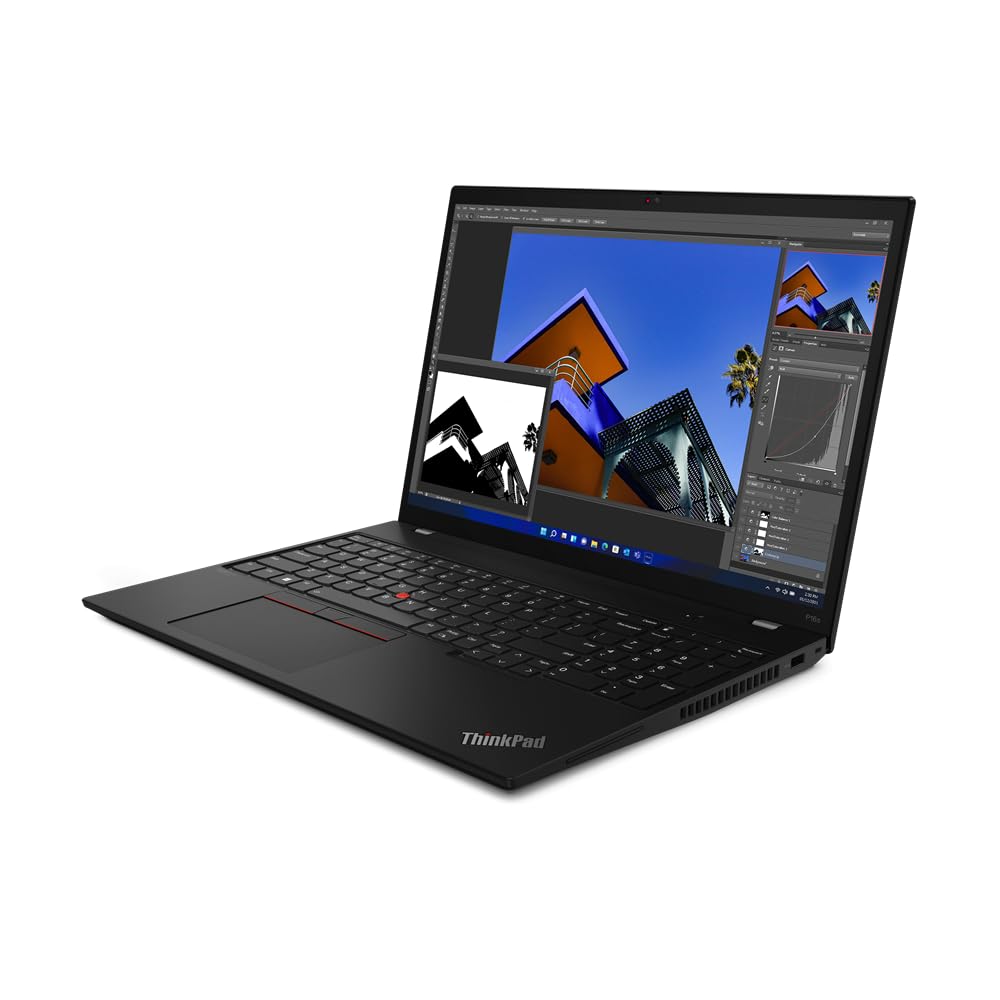 Lenovo Thinkpad P16S Mobile Workstation & Business Laptop (16 Fhd+, Intel 12-Core I7-1260P, 32Gb Ram, 1Tb Ssd, Nvidia T550), Bac