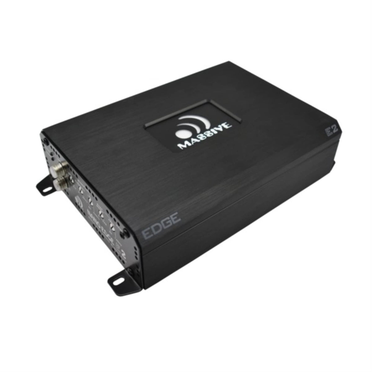 Massive Audio E2   Car Audio 1,600 Watt Nano Edge Series, Monoblock Car Amplifier, Bass Boost, 1 Ohm Stable