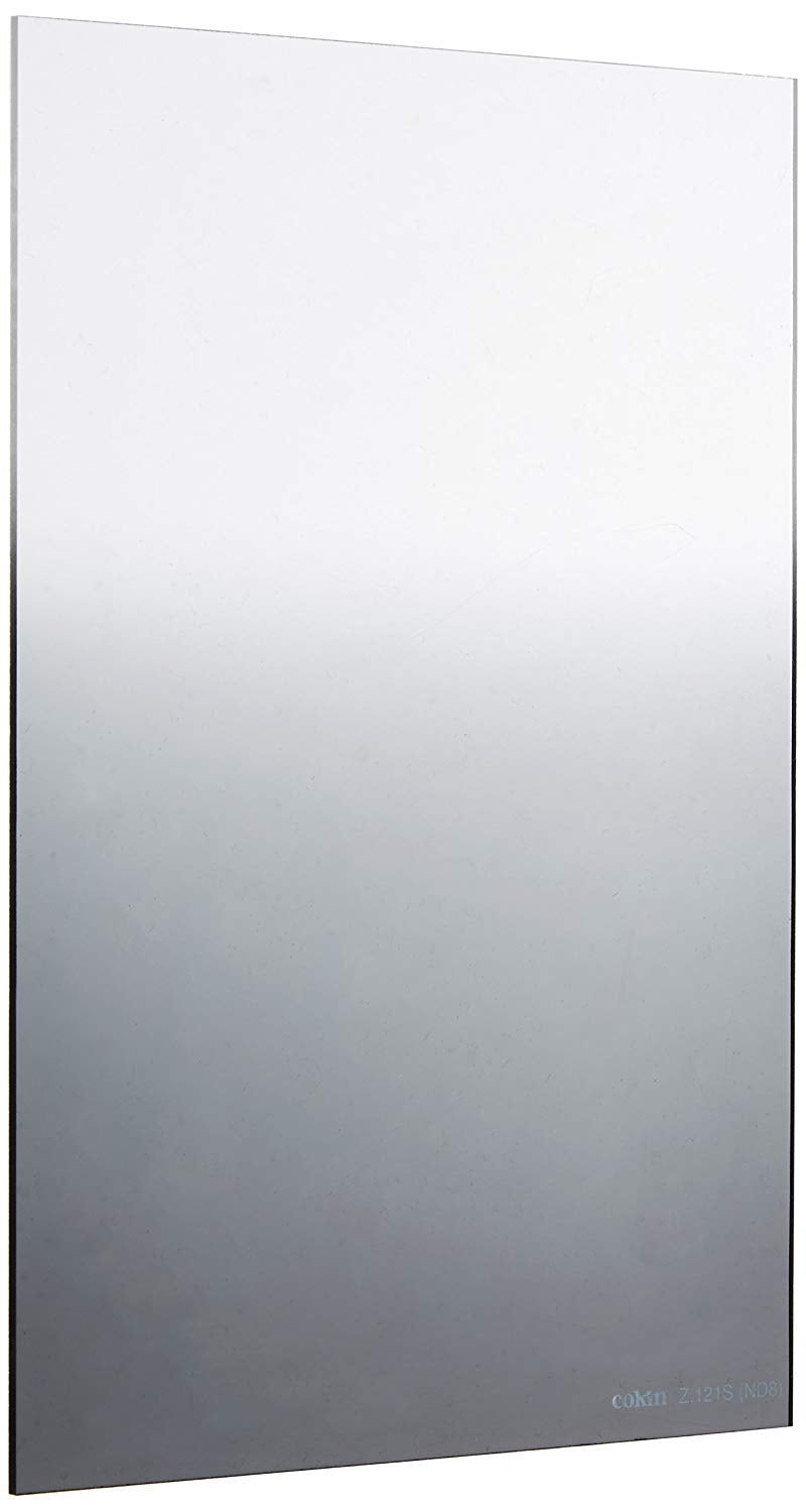 Cokin Square Graduated Neutral Density Grey G2   Nd8 3 Stops Soft (Z121S) For L (Z) Series Holder   100Mm X 150Mm