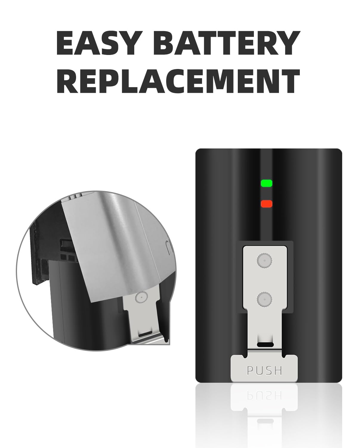 Bolidtec Ring Battery 2 Pack Replacement Battery With Charger Station For Ring Doorbell Camera 2/3/4, Stick Up Battery And Spotl