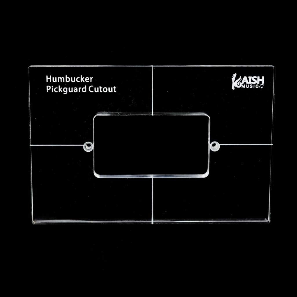 Kaish Acrylic Humbucker Pickup Routing Template Pickup Templates 2Pcs Whole Set