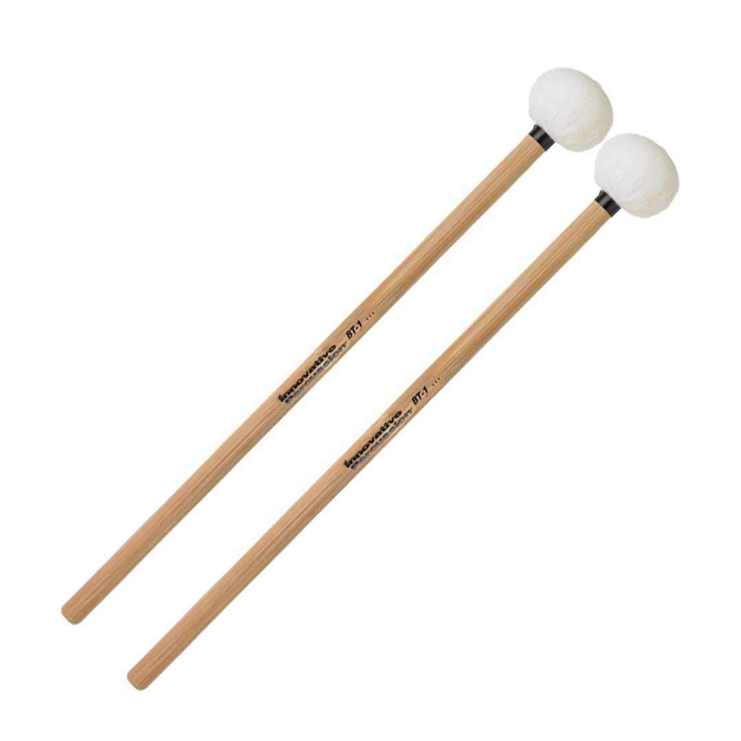 Innovative Percussion BT-1 Bamboo Series Timpani Mallets (Large Roller)