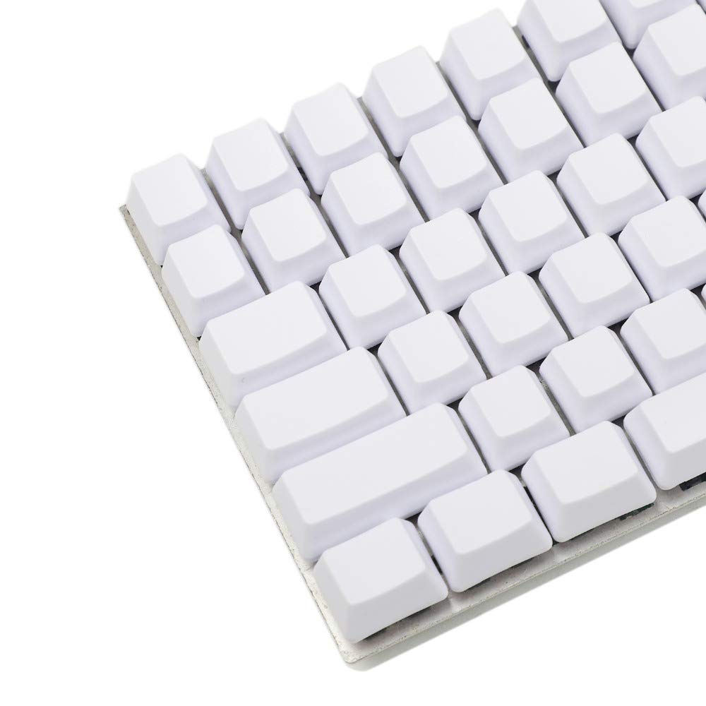 Ymdk White Black Dolch Thick Pbt 84 68 64 Blank Keyset Oem Profile Keycaps For Mx Mechanical Keyboard Keychron K2 K6 Keycool Tad