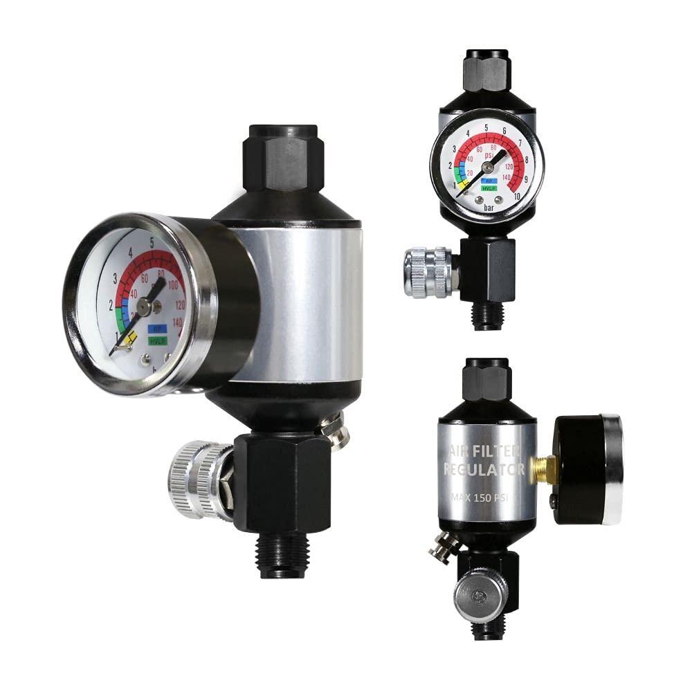 Le Lematec Air Compressor Regulator & Air Compressor Water Separator With Gauge. Air Compressor Filter Ai303 R1