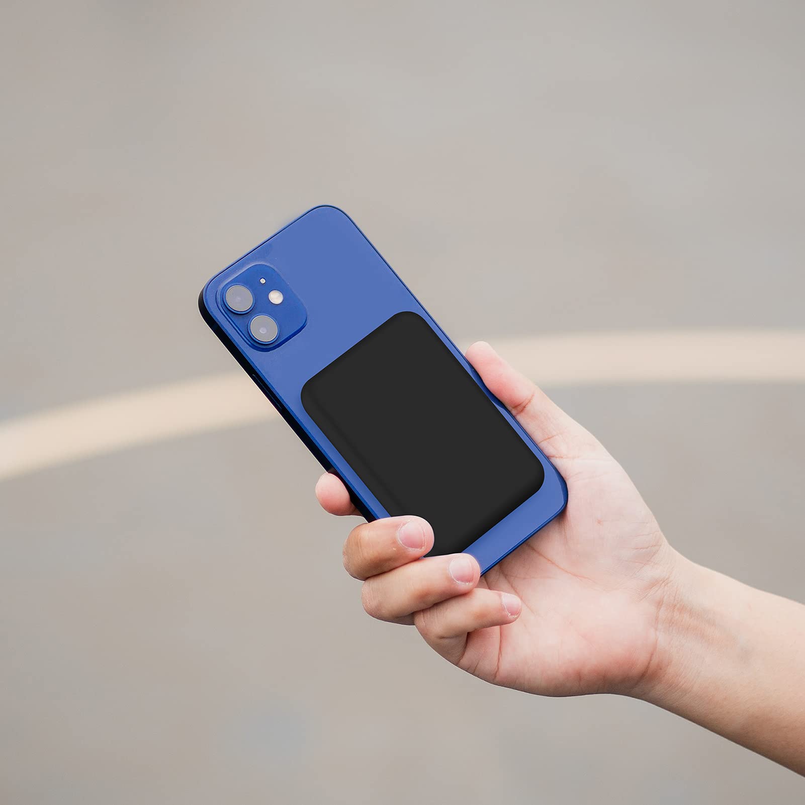 Ghijkl 2 Pack Case Compatible With Magsafe Battery Pack, Ultra Thin Tpu Shockproof Case Slim Scratch Resistant Cover Protective