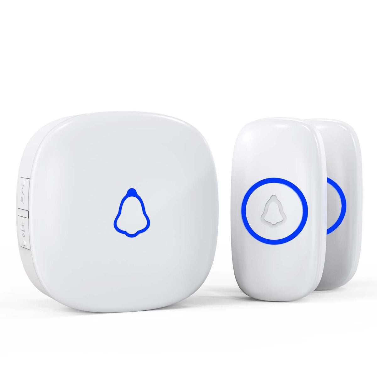 Secrui Wireless Doorbell, Waterproof Door Bell Ringer Wireless 1000Ft Range, 2 Remote Buttons Different Tones, 58 Chimes 5 Volum