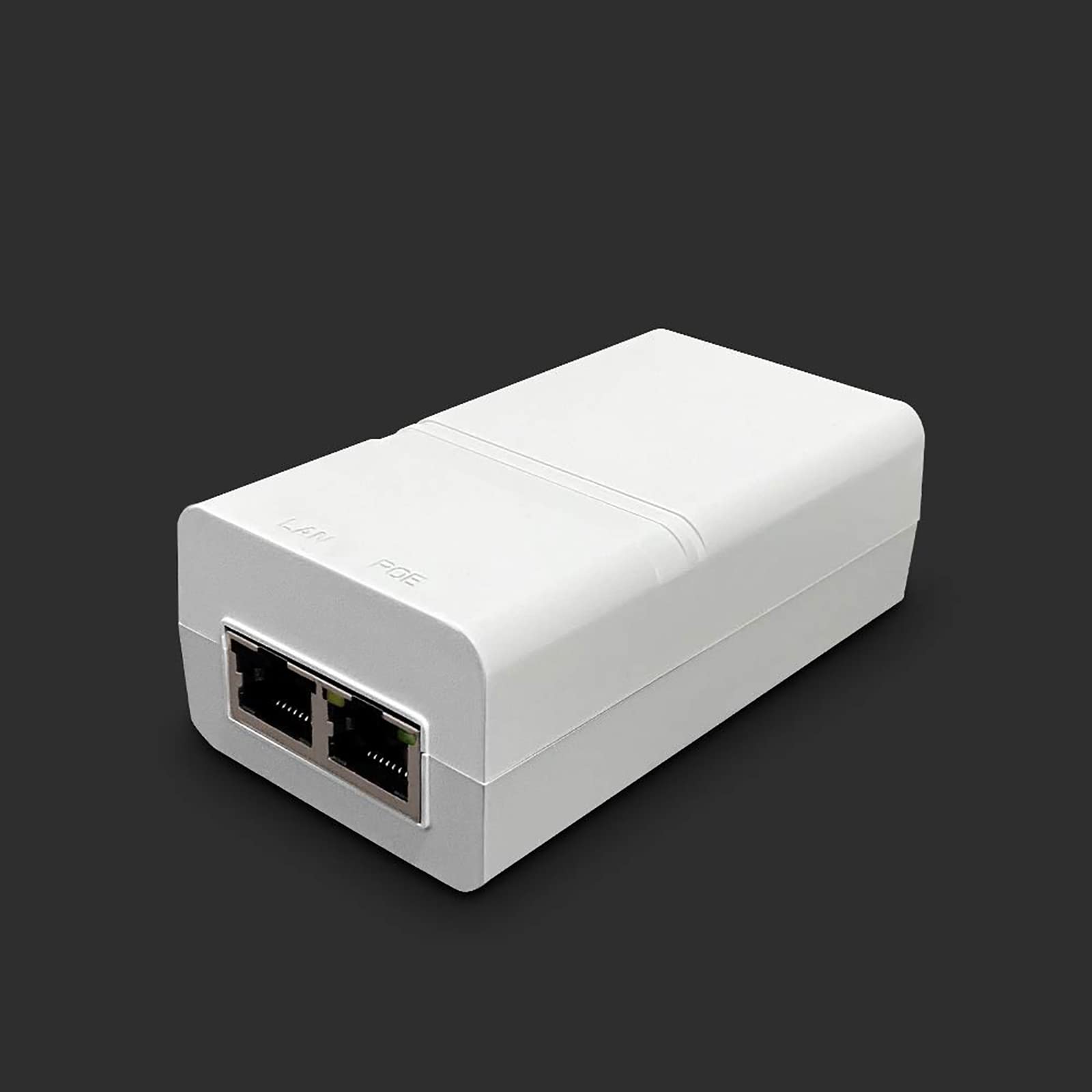 Gigabit Poe+ Injector 30W Ieee802.3At/Af Compliant, Supplies Poe(15.4W) Or Poe+(30W) Power Over Ethernet Distances Up To 328Ft,