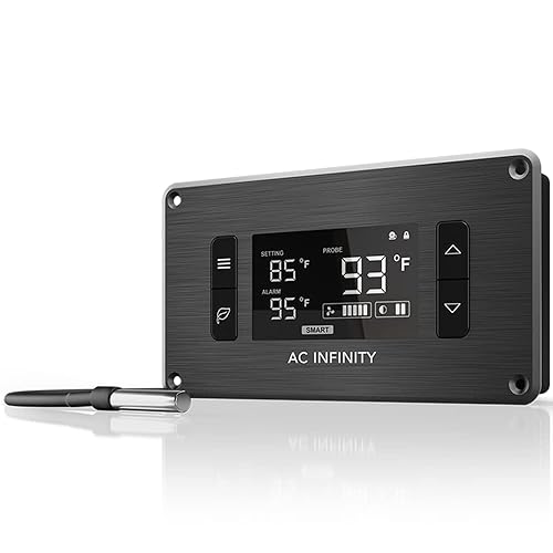 Ac Infinity Controller 2, Fan Thermostat And Speed Controller, Controls Airplate, Multifan, Usb Fans And Devices, For Av Cabinet