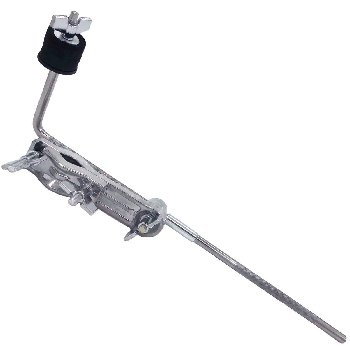 Tuoren Cymbal Boom Arm With Clamp Removable Extension Rod, 16.5Inch Long Cymbal Stand Boom Arm Clamp Portable Drum Cymbal Stand