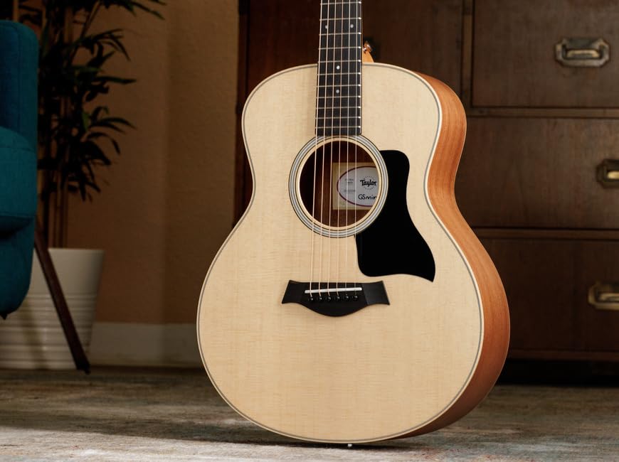 Taylor Gs Mini Sapele Acoustic Guitar - Natural With Black Pickguard