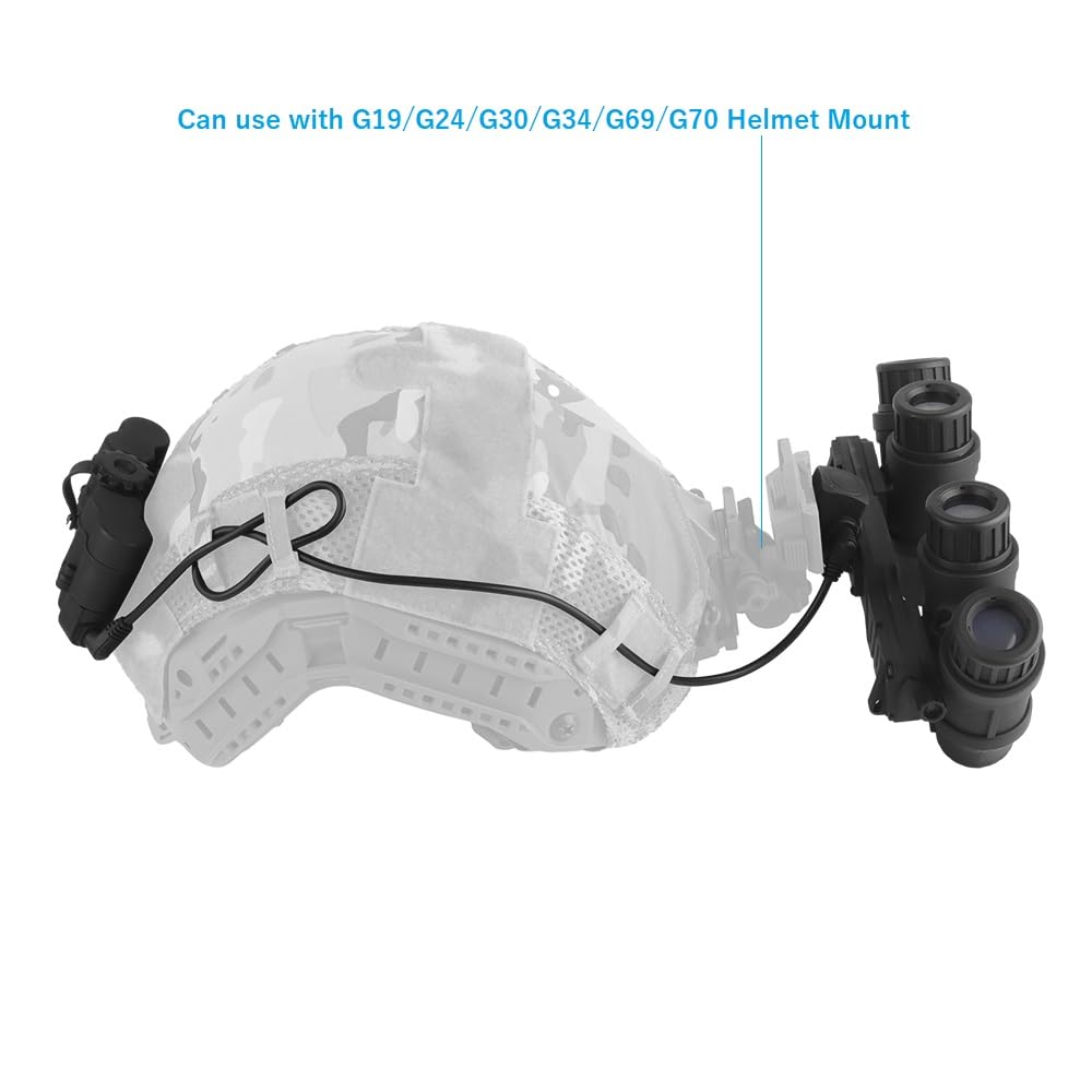 Gpnvg 18 Tactical Binocular Night Vision Dummy Model,Tactical Helmet No Function Nvg Model Kit For Cosplay Display