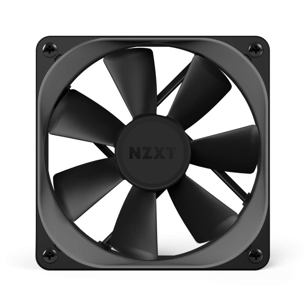 Nzxt Kraken M22 120Mm   Rl Krm22 01   Aio Rgb Cpu Liquid Cooler   Cam Powered   Infinity Mirror Design   Reinforced Extended Tubing   Aer P120Mm Pwm Radiator Fan (Included) Black