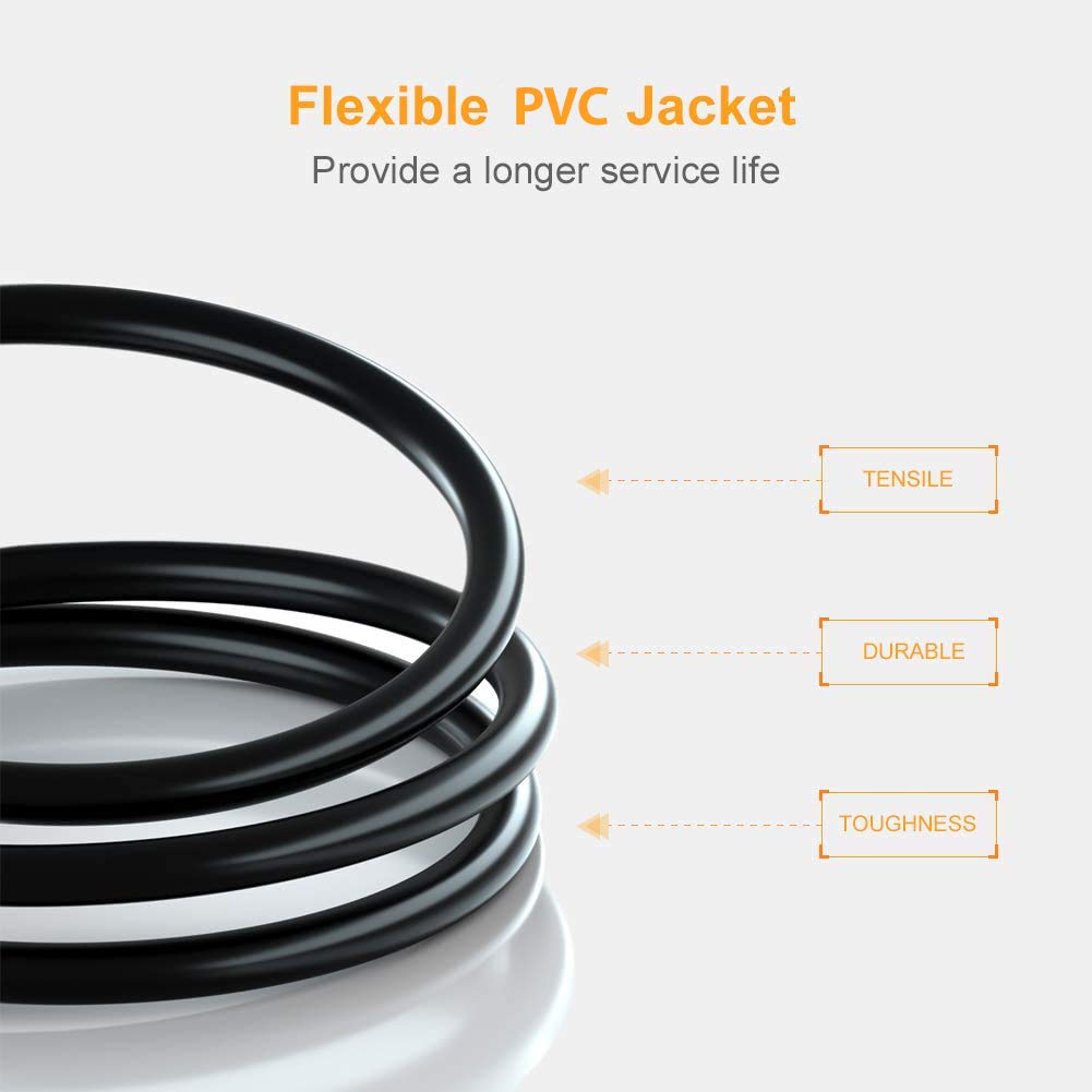 Cablecreation Xlr Microphone Cable, [2 Pack] 15Ft Xlr Male To Female 3Pin Balanced Mic Cords For Recording Applications,Mixers,S