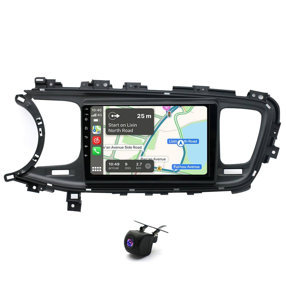 Hiolpen Double Din Car Stereo For 2011 2015 Kia Optima K5 9 Inch Touch Screen Android 13 Car Audio Multimedia Receiver With Carp