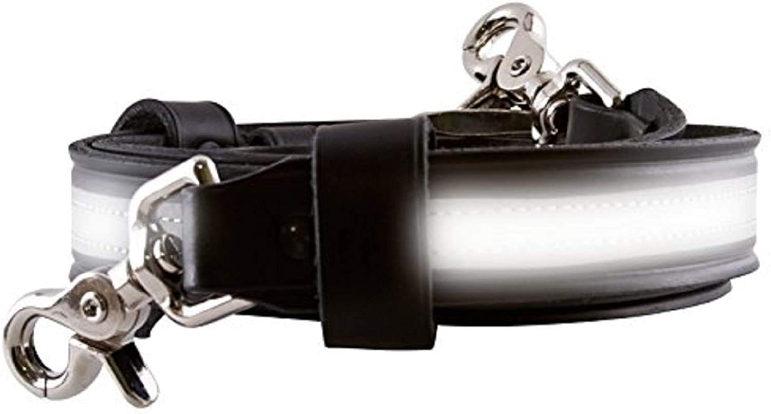 Perfect Fit Firefighter Leather Reflective Bundle  Radio Strap And Anti Sway Holder Combo Kit