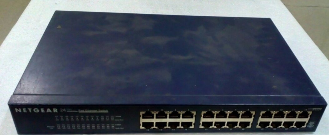 Netgear Jfs524Na Unmanaged 10100 24 Port Switch
