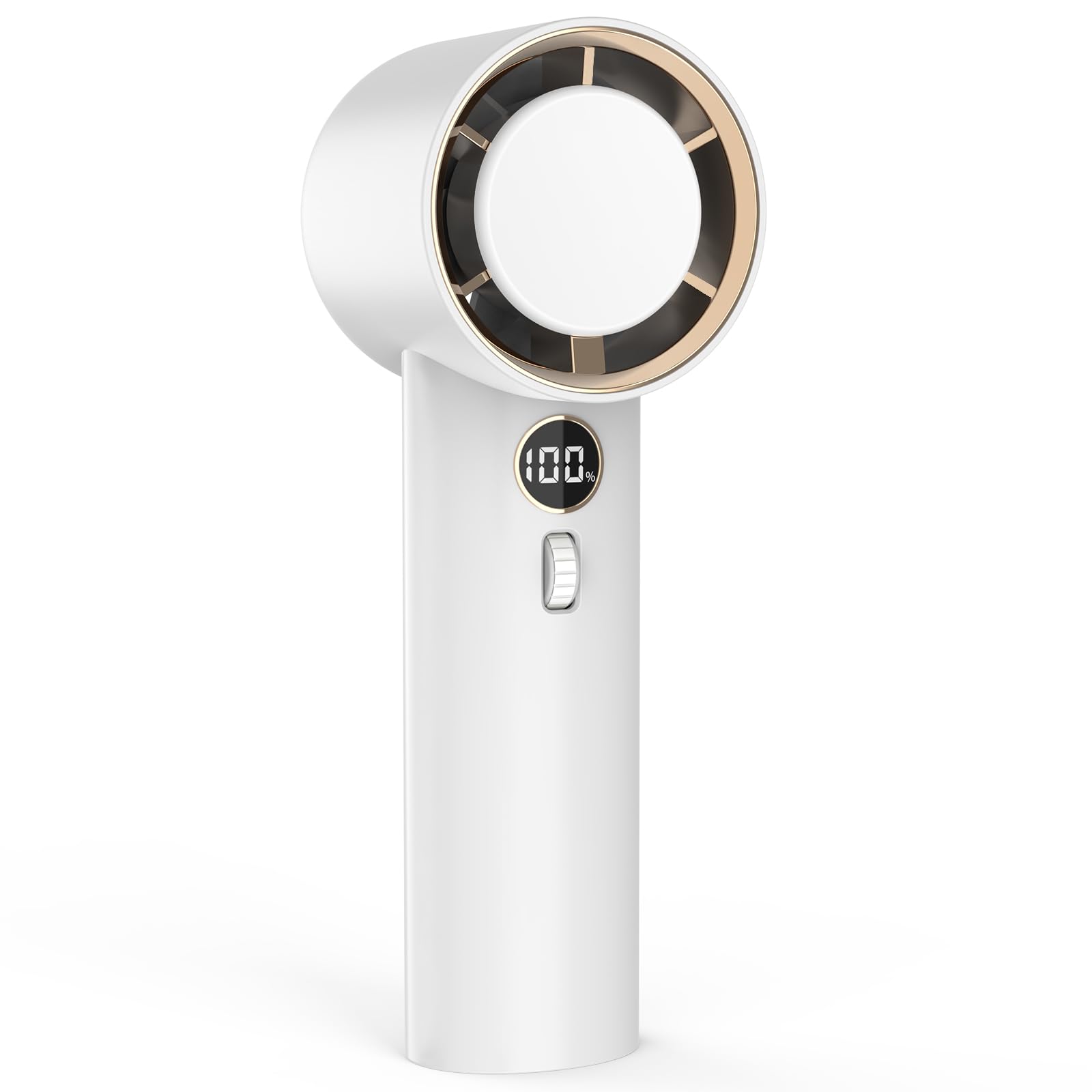 WAFTING Portable Handheld Fan, Personal Turbo Fan with 1-100 Speed Adjustable, 5000mAh [15H Max Working Time] Rechargeable for T