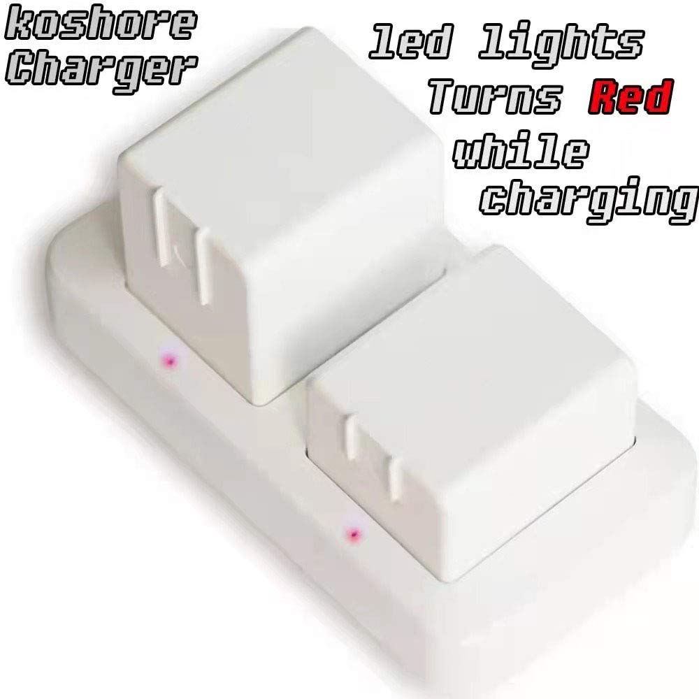 Koshore Charging Station For Arlo Charger For Arlo Batteries Rechargeable For Arlo Pro/Arlo Pro 2/Arlo Go/Arlo Light Vma4410 /Al