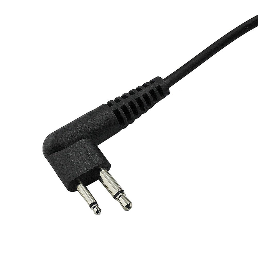 2 Pin Earpiece And Mic, Lsgoodcare D Shape Ear Hook Headset Earphone Ptt Compatible For Motorola Two Way Radio Cp100 Cls1410 Cls