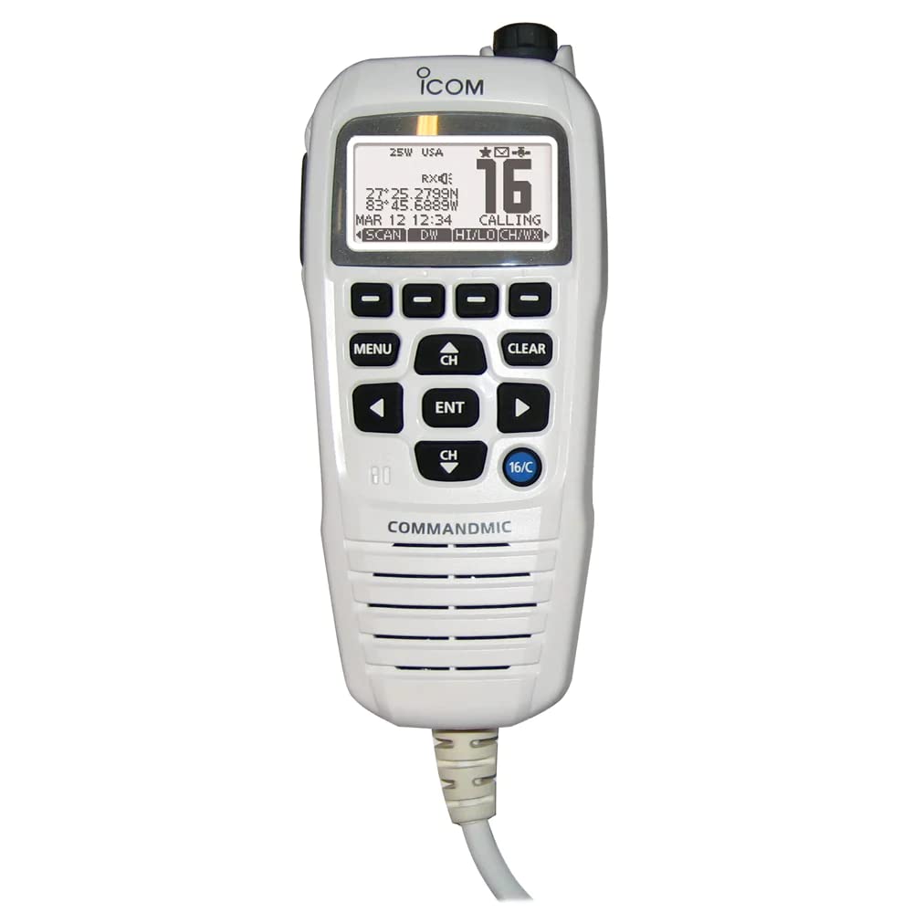 Icom Iv Command Mic, White