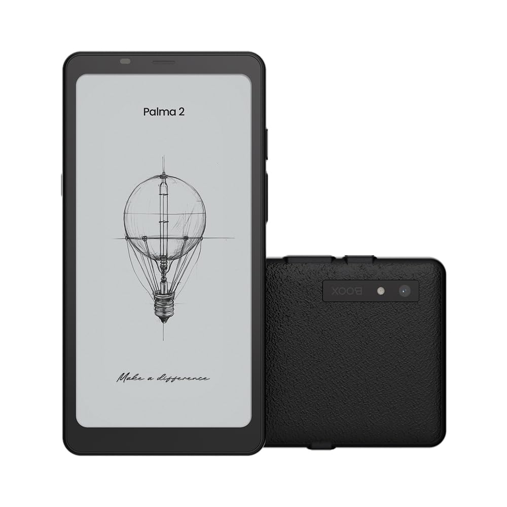 Boox Palma Ebook Reader Mobile Epaper 6G 128G G-Sensor Front Light 16Mp Rear Camera (Black)