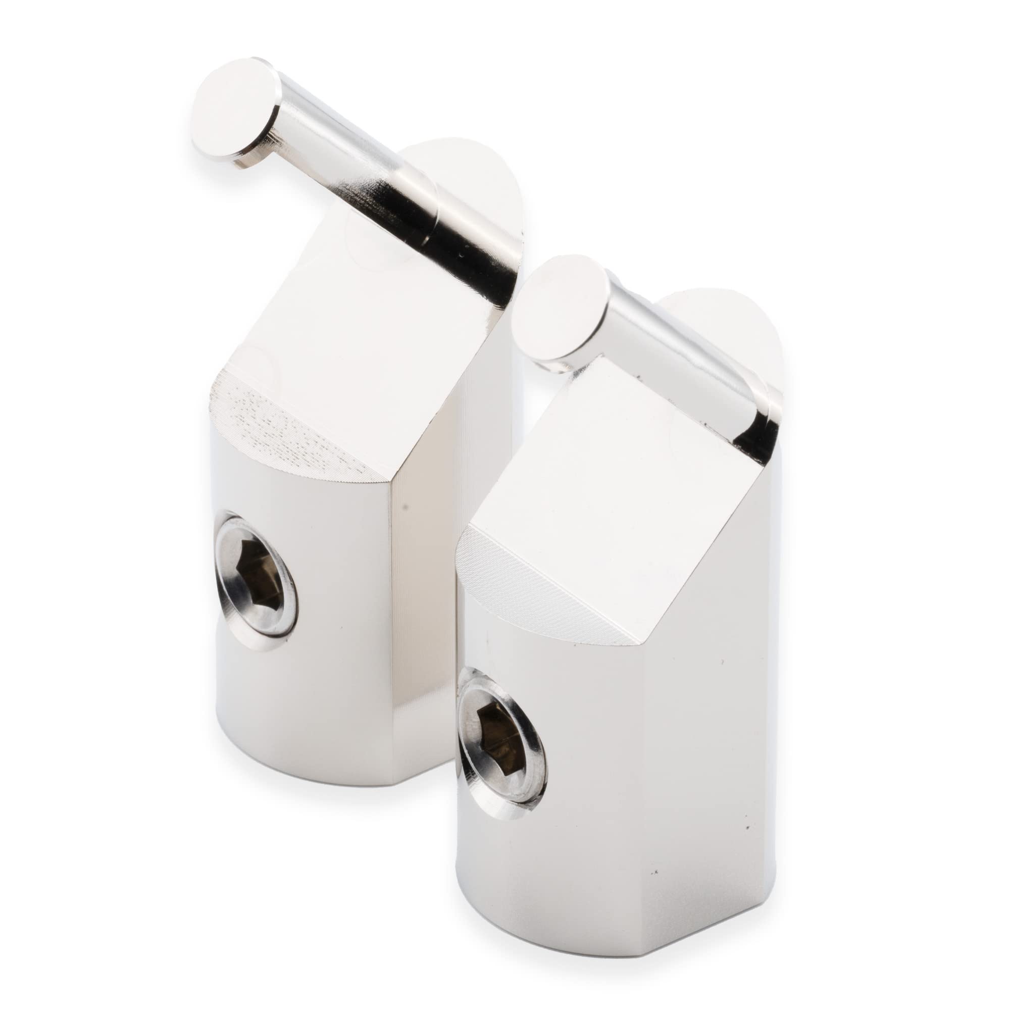 Ill Customz 1/0 Awg To 4 Gauge 45 Degree Angled Offset Amp Input Reducers Pair