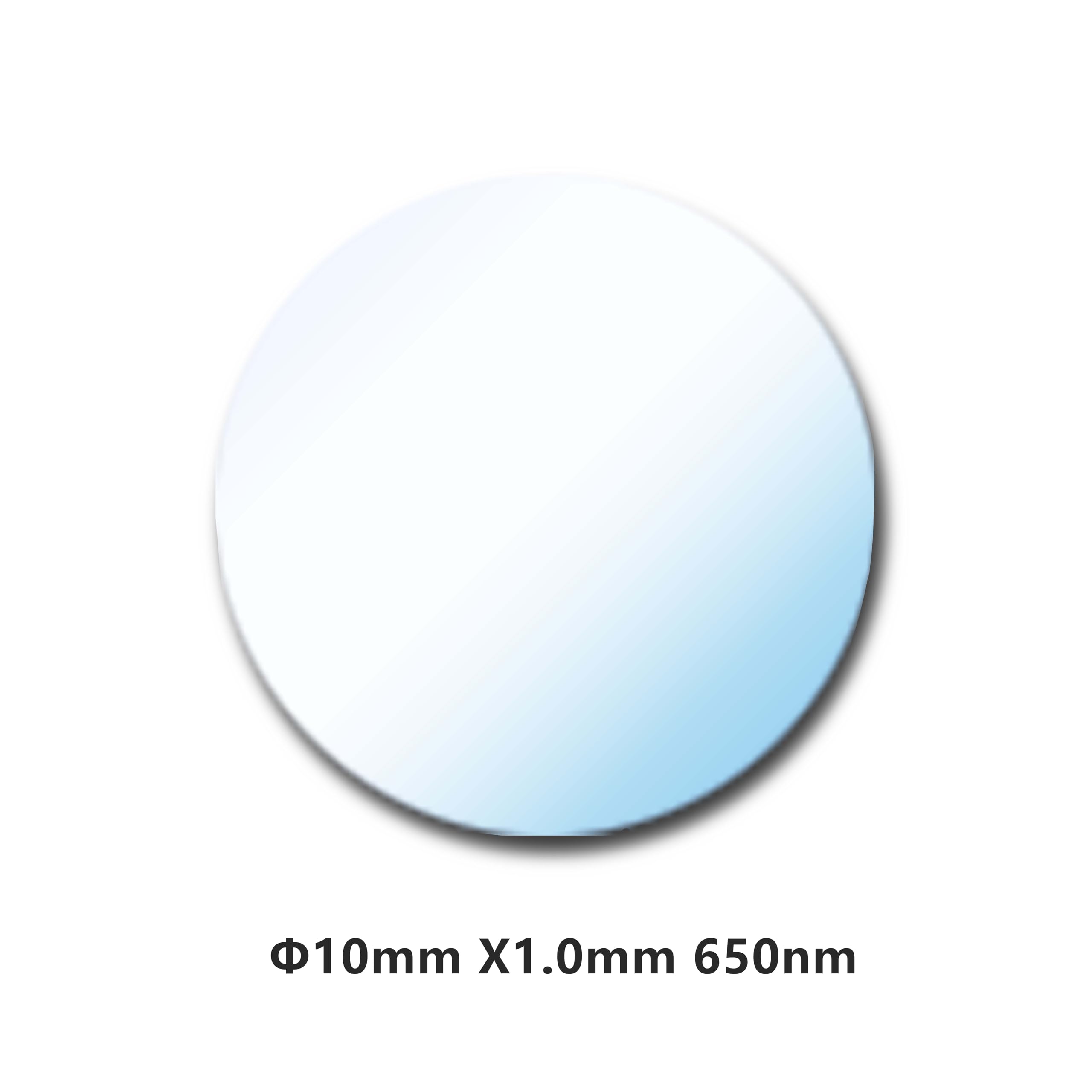 Quanmin 10Mm  1.0 Mm Slim Optical 650 Nm Ir Cut Filter Ir Filter Camera Lens For M12 Etc