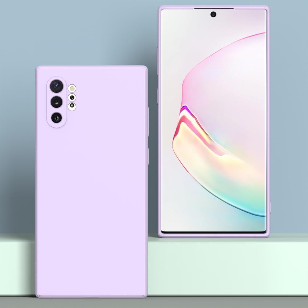 Wogroo For Samsung Galaxy Note 10 Plus Case Purple, Scratch Resistant With Soft Touch, Slim Thin Phone Cover For Samsung Galaxy