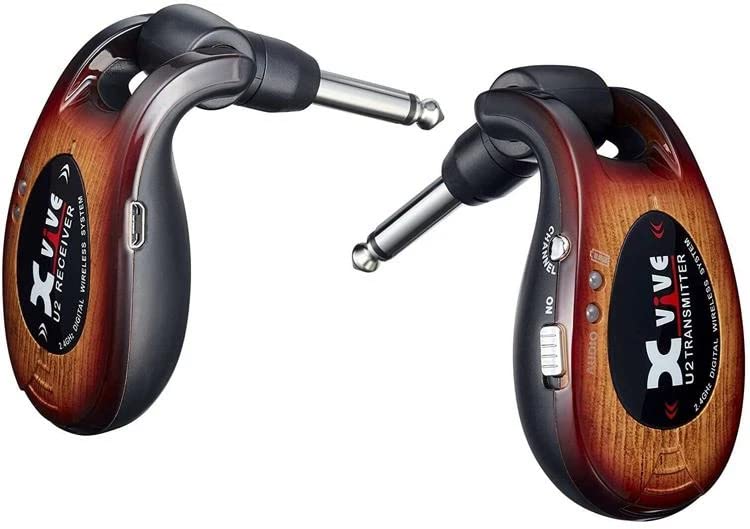 Xvive U2 Wireless Guitar System 3 Tone Sunburst 2.4Ghz Guitar Wireless Transmitter And Receiver For Electric Guitar Bass Violin