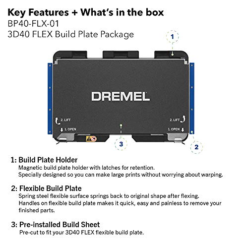 Dremel Digilab 3D40 Flex Build Plate Package