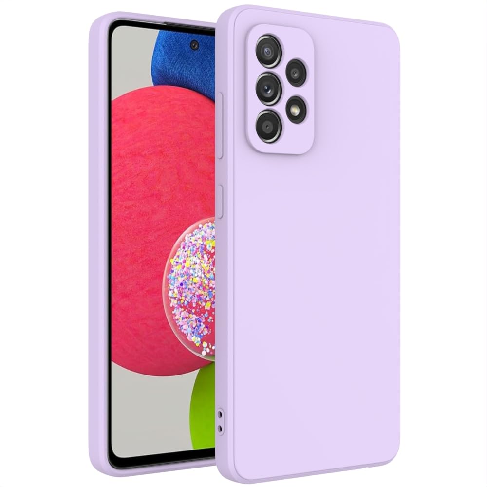 Wogroo For Samsung Galaxy A23 Case Purple, Scratch Resistant With Soft Touch, Slim Thin Phone Cover For Samsung Galaxy A23