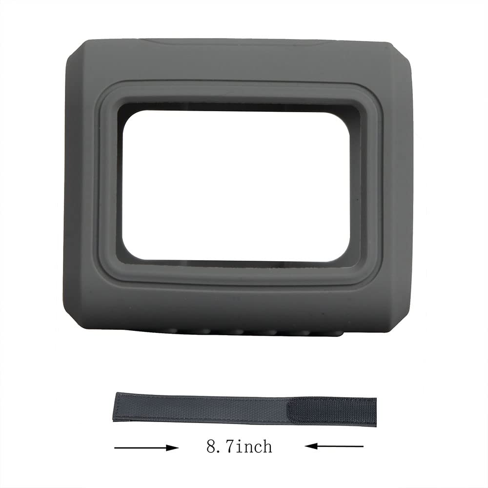 Hermitshell Hard Travel Case For Jbl Go 3 / Go 4 Portable Bluetooth Speaker (Light Gray, Silicone Case)