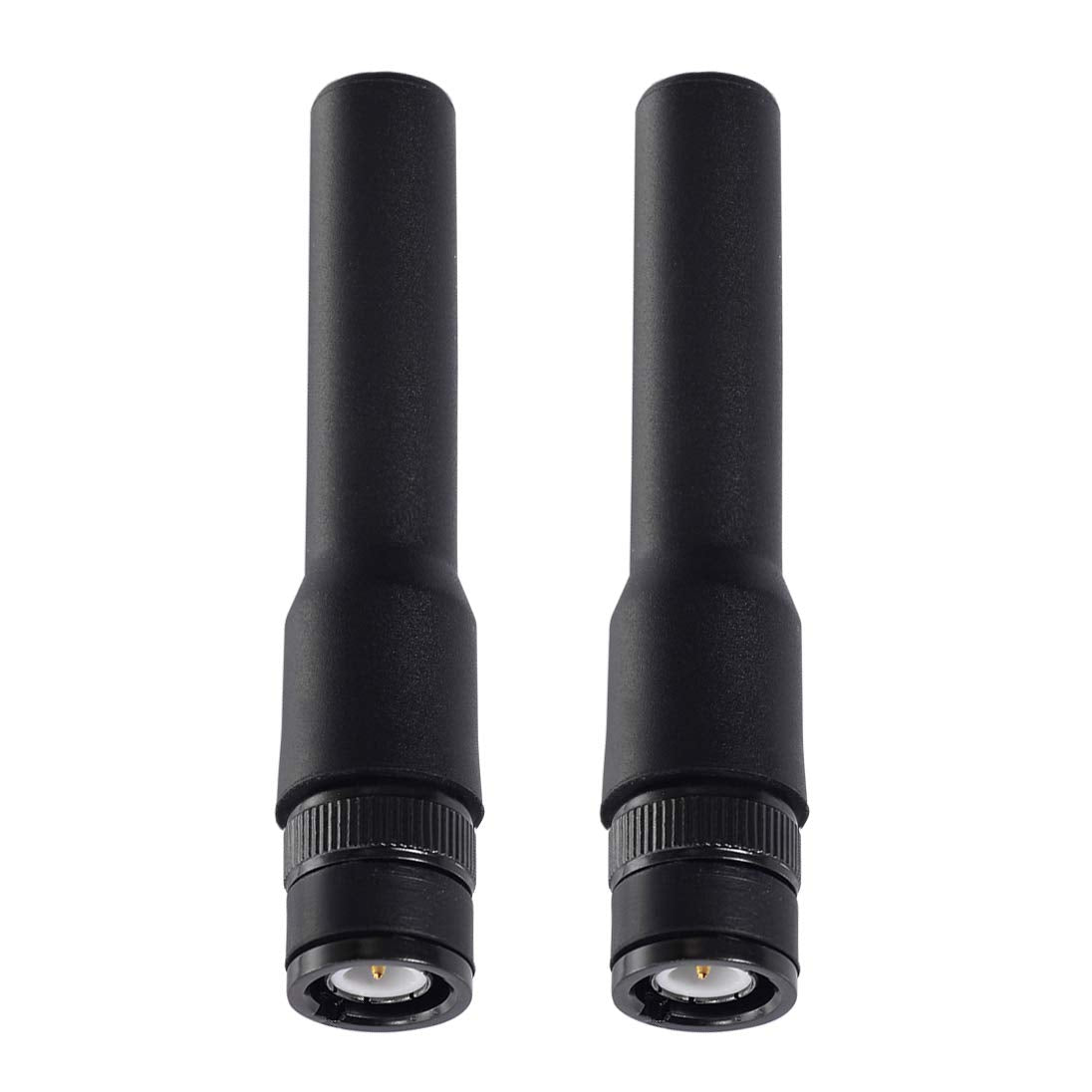 Bingfu Ham Radio Bnc Male Soft Antenna Police Radio Scanner Antenna 2 Pack Compatible With Uniden Sr30C Bearcat Bc125At Bcd436Hp