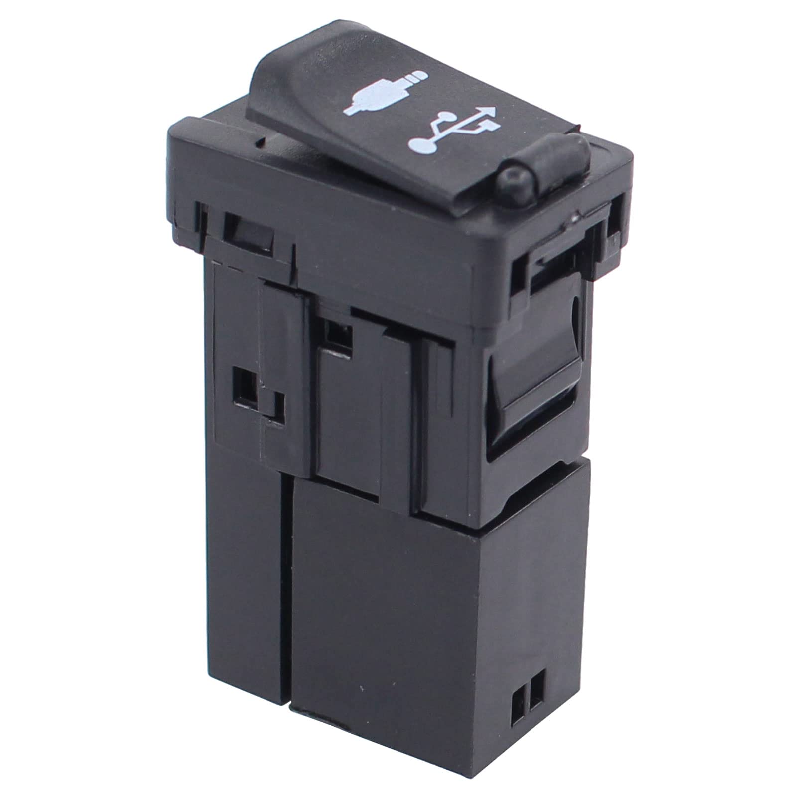 MOTOKU AUX USB Port Adapter Jack for Toyota Rav4 Camry Yaris Corolla Avalon