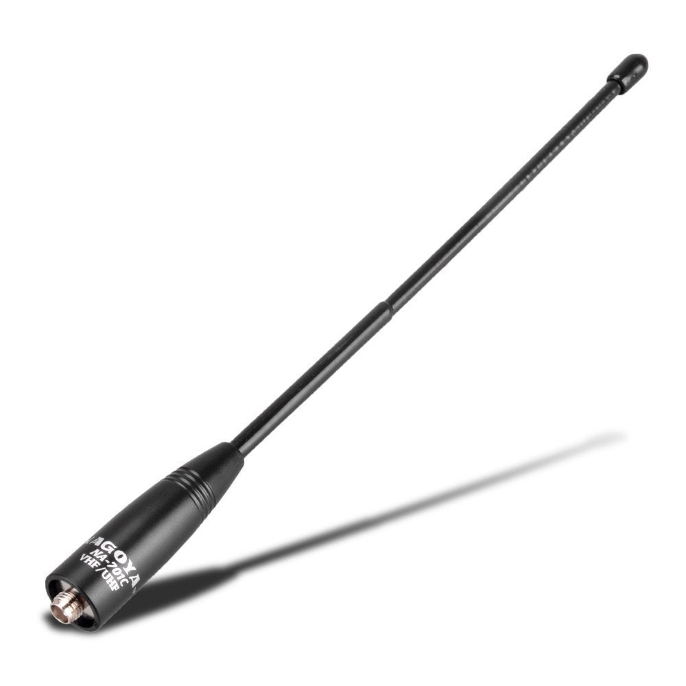 Authentic Genuine Nagoya Na 701C (Commercial Frequency Tuned) 8 Inch Whip Vhf/Uhf (155/455Mhz) Antenna Sma Female For Btech And