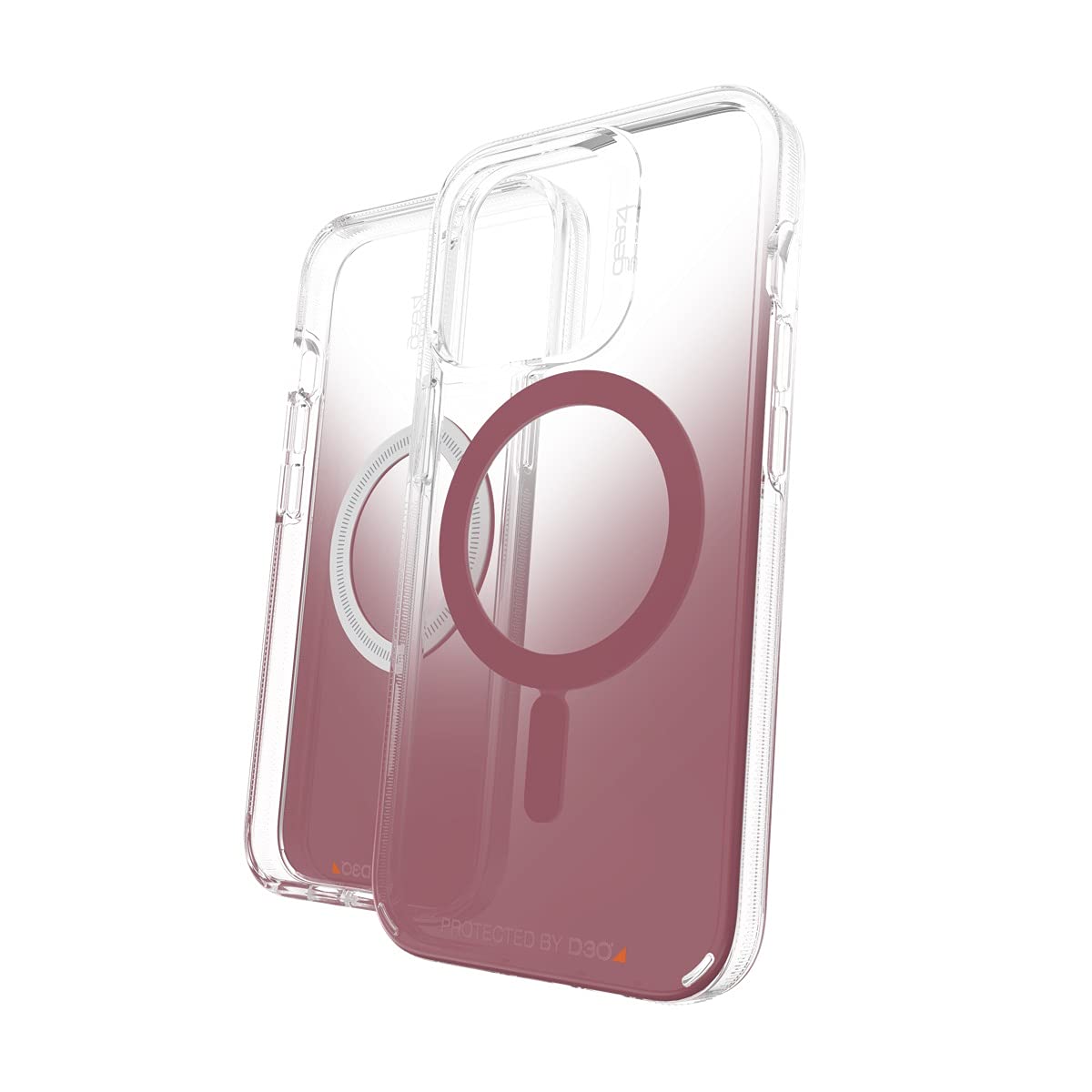 Gear4 Zagg Milan Snap Case   Magsafe Compatible Clear Case With Beautiful Detailing   For Apple Iphone 13 Pro   Rose,702008220