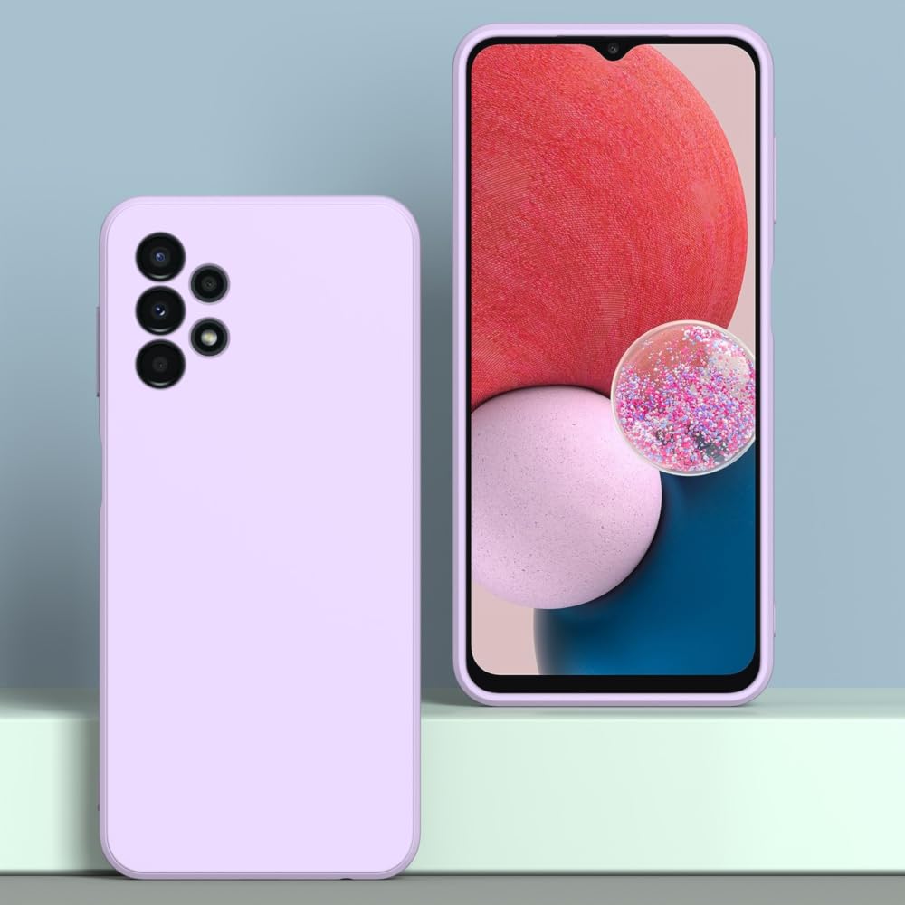 Wogroo For Samsung Galaxy A13 4G Case Purple, Scratch Resistant With Soft Touch, Slim Thin Phone Cover For Samsung Galaxy A13 4G