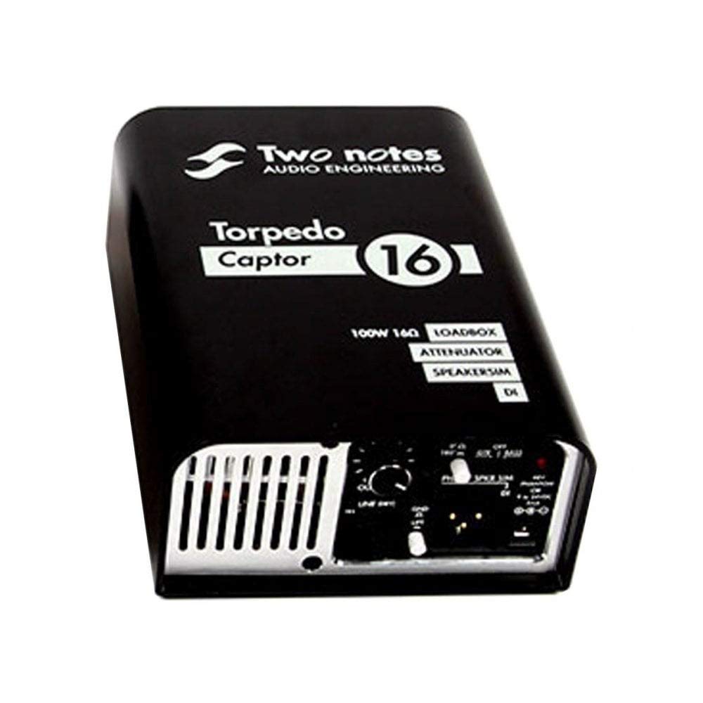 Two Notes Torpedo Captor Reactive Loadbox, Di And Attenuator   16 Ohm