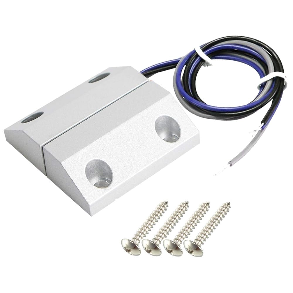 Gebildet Rolling Door Contact Magnetic Reed Switch Alarm With 3 Wires For N.O./N.C. Applications Mc 56