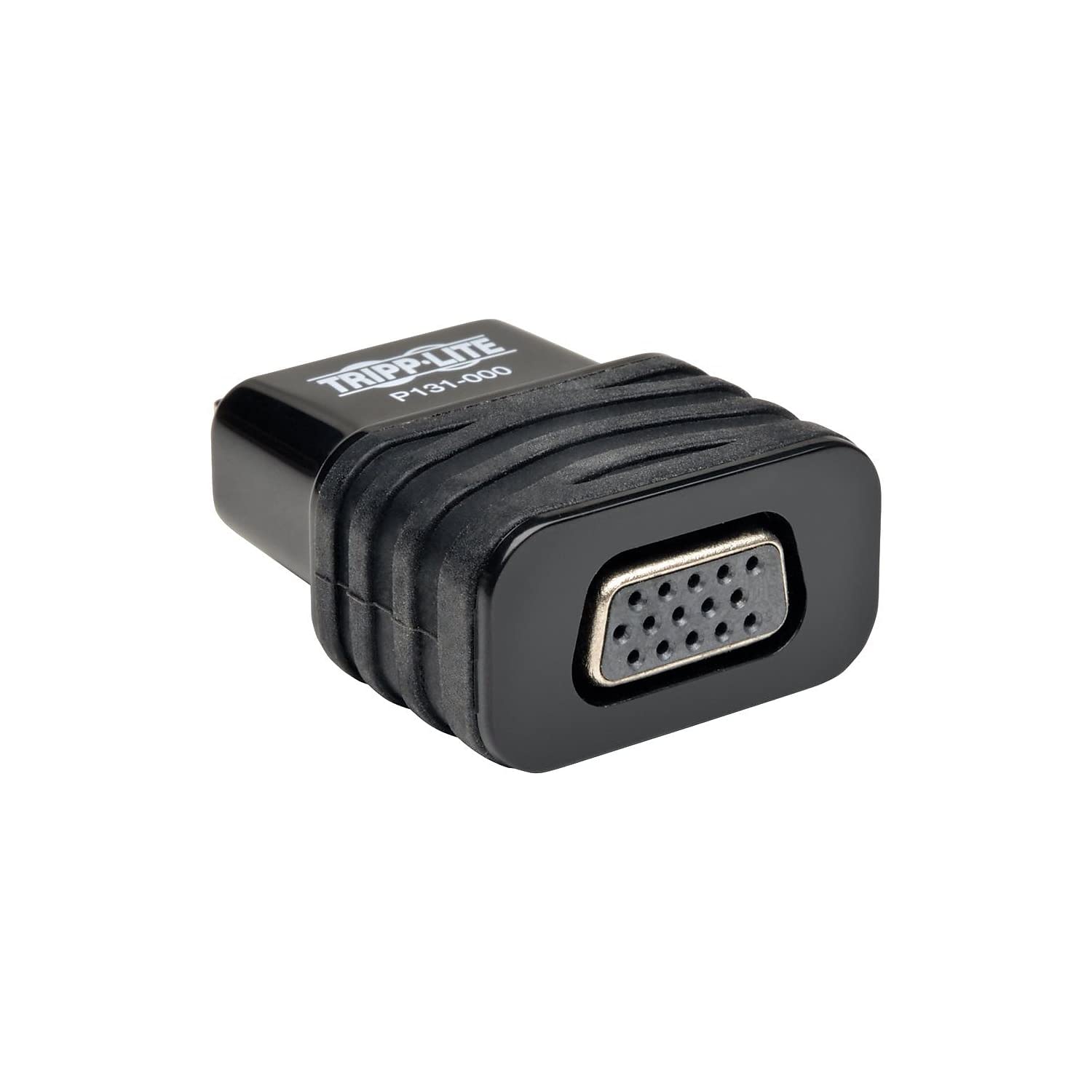 Tripp Lite Hdmi To Vga Converter Adapter For Chromebook Laptop Desktop Pc, 1920X1080/1080P, M/F (P131 000), Black; Blue