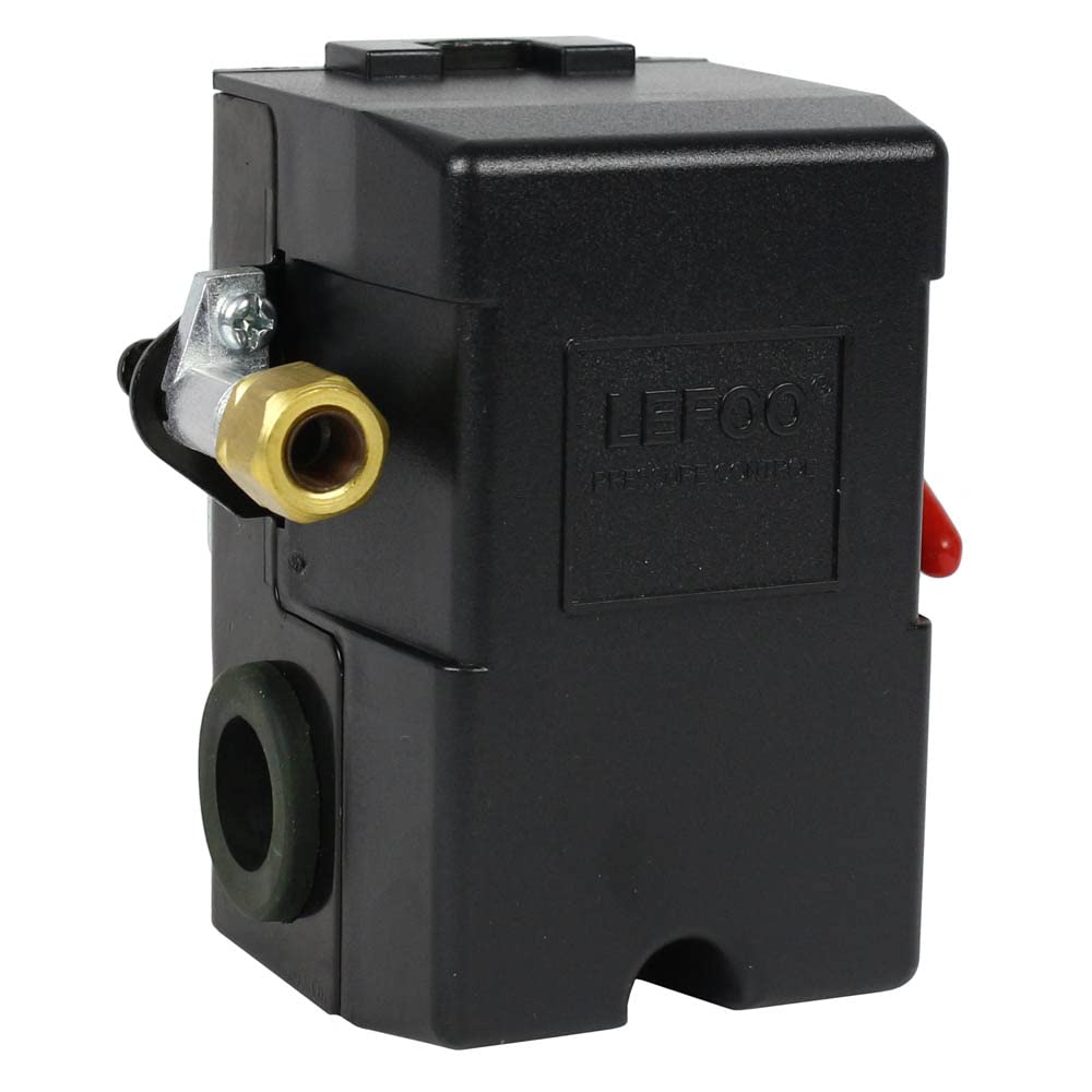 Pressure Switch For Air Compressor 95 125 Psi Single Port Heavy Duty 26A Replaces Hubbell Furnas Square D Siemens Sears Dewalt C
