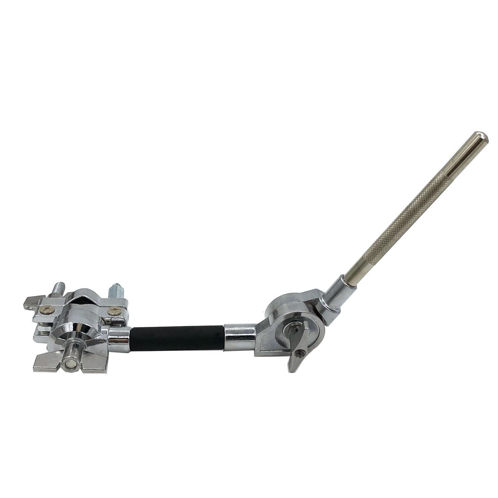 TUOREN Cowbell Mounting Clamp Adjustable Mini Cowbell Mount Bracket, Percussion Mounting Arm Clamp Integrated Extension Holder f