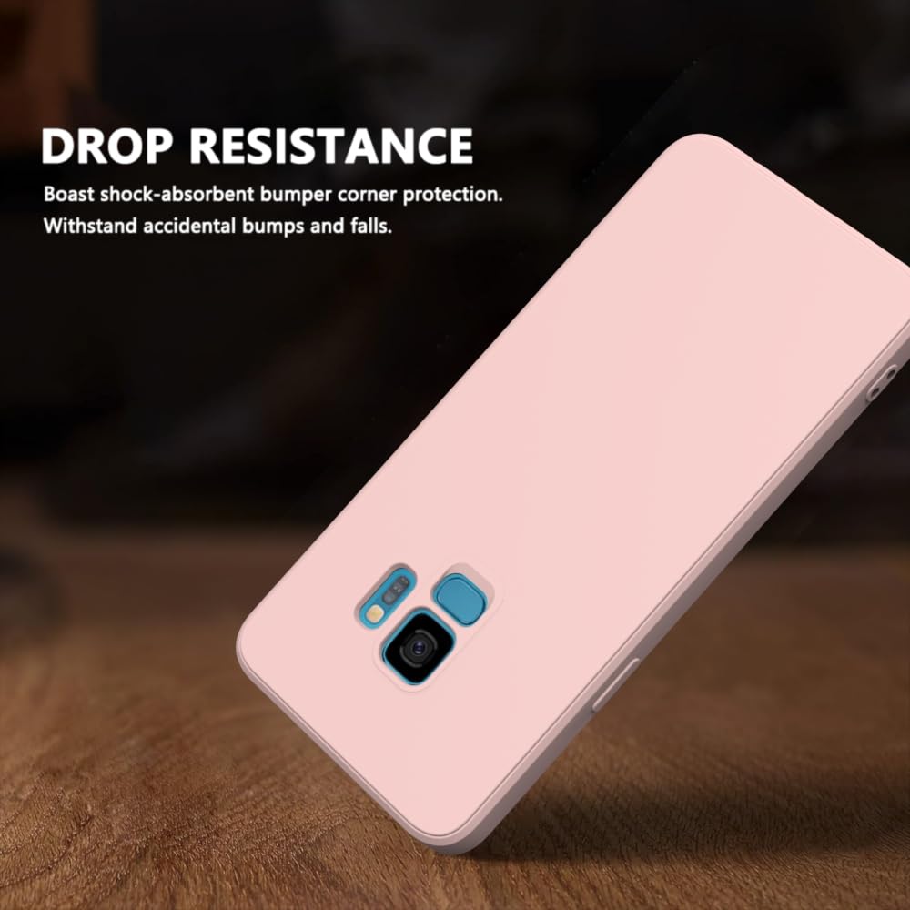 Wogroo For Samsung Galaxy S9 Plus Case Pink, Scratch Resistant With Soft Touch, Slim Thin Phone Cover For Samsung Galaxy S9 Plus