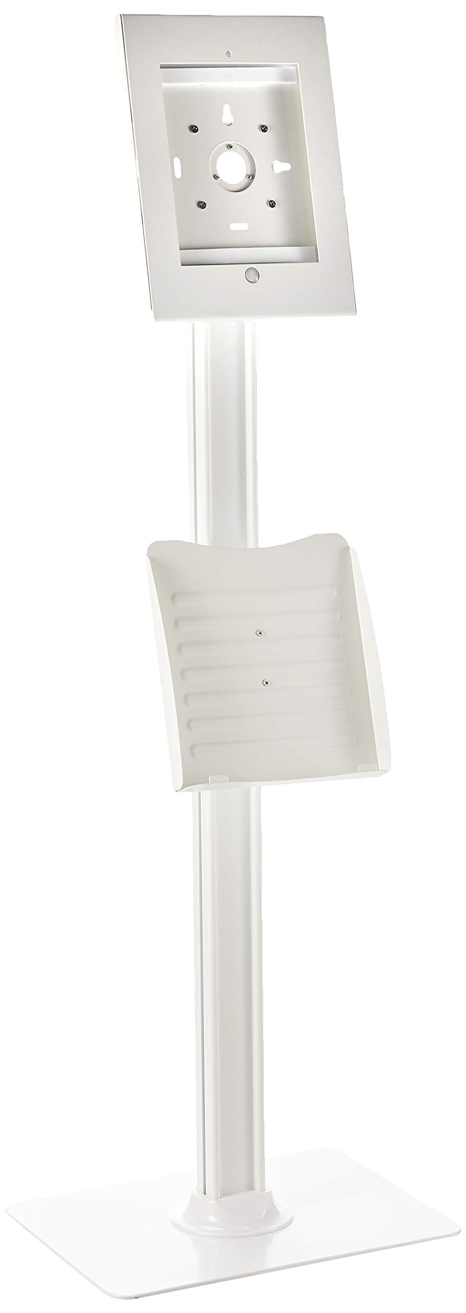 Pyle Anti Theft Adjustable Tablet Security Stand   Heavy Duty Aluminum Metal Floor Standing Kiosk Mount Tablet Case Holder Displ