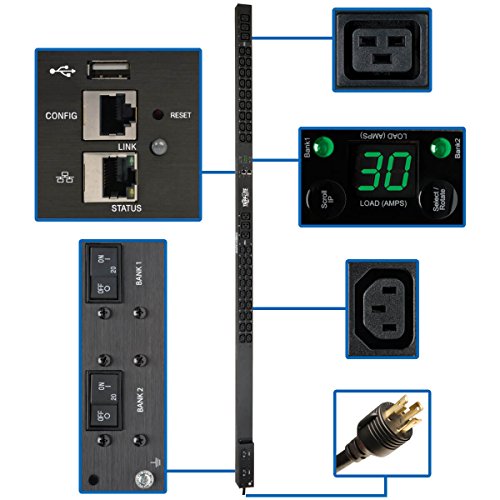 PDU Monitored 36 C13 6 C19 30A