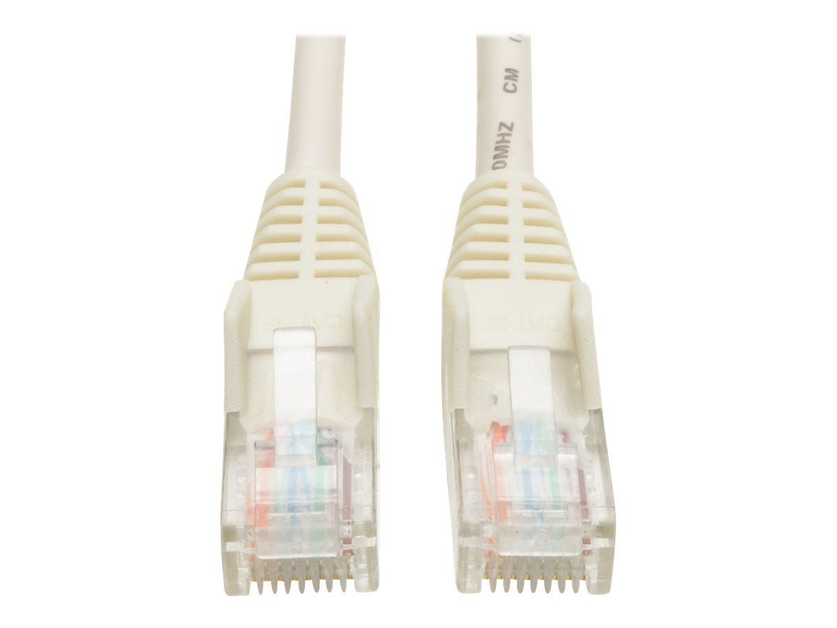 Tripp Lite Cat5E 350Mhz Snagless Molded Patch Cable (Rj45 M/M)   White, 50 Ft.(N001 050 Wh)